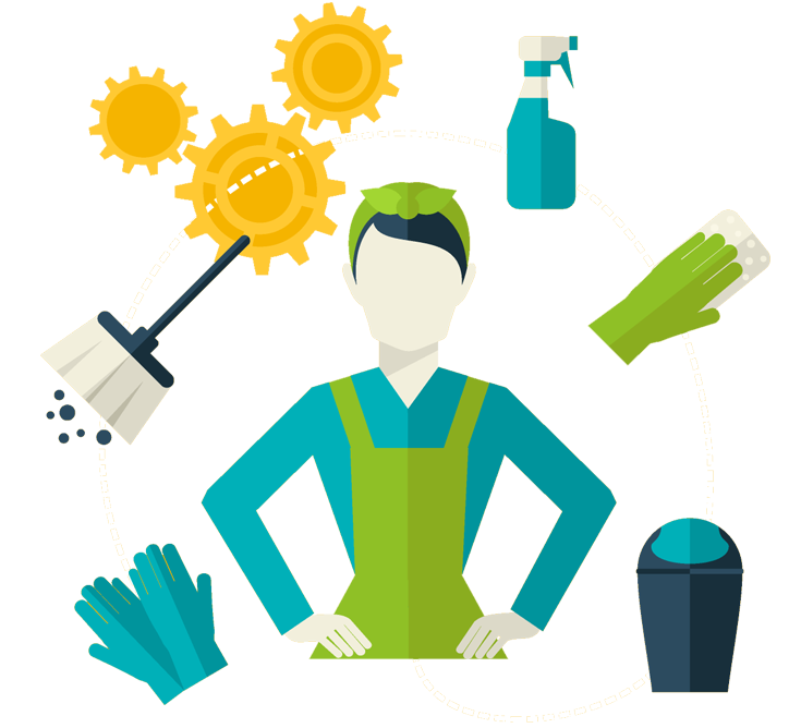 Cleaning Service Illustration